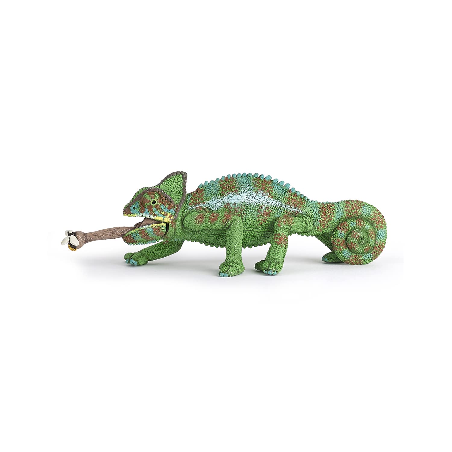 Papo Realistic Chameleon Figurine - Wild Life Collection - Educational Toy for Kids 3+