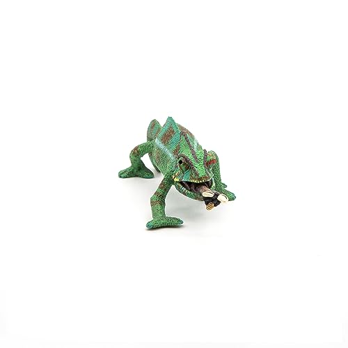 Papo Realistic Chameleon Figurine - Wild Life Collection - Educational Toy for Kids 3+