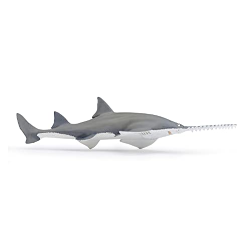 Papo Realistic Sawfish Figure Toy for Kids 3+ - Marine Life Ocean Discovery, 7.3 inches
