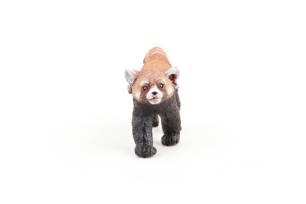 Papo Red Panda Figure – Multicolor Plastic Animal Toy for Imaginative Play