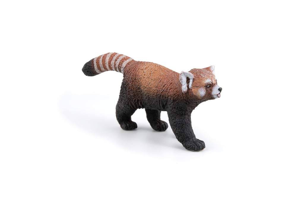 Papo Red Panda Figure – Multicolor Plastic Animal Toy for Imaginative Play