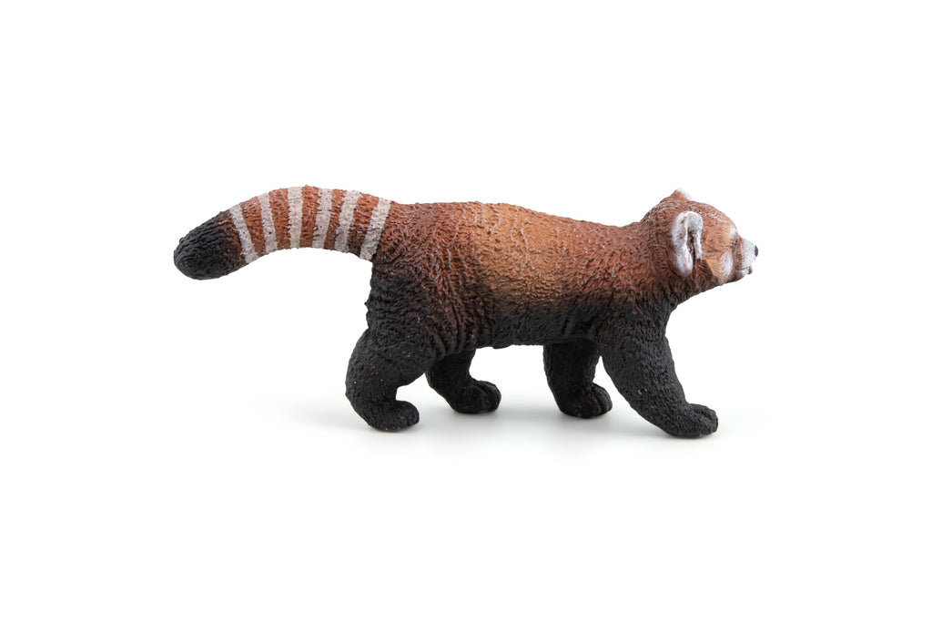 Papo Red Panda Figure – Multicolor Plastic Animal Toy for Imaginative Play