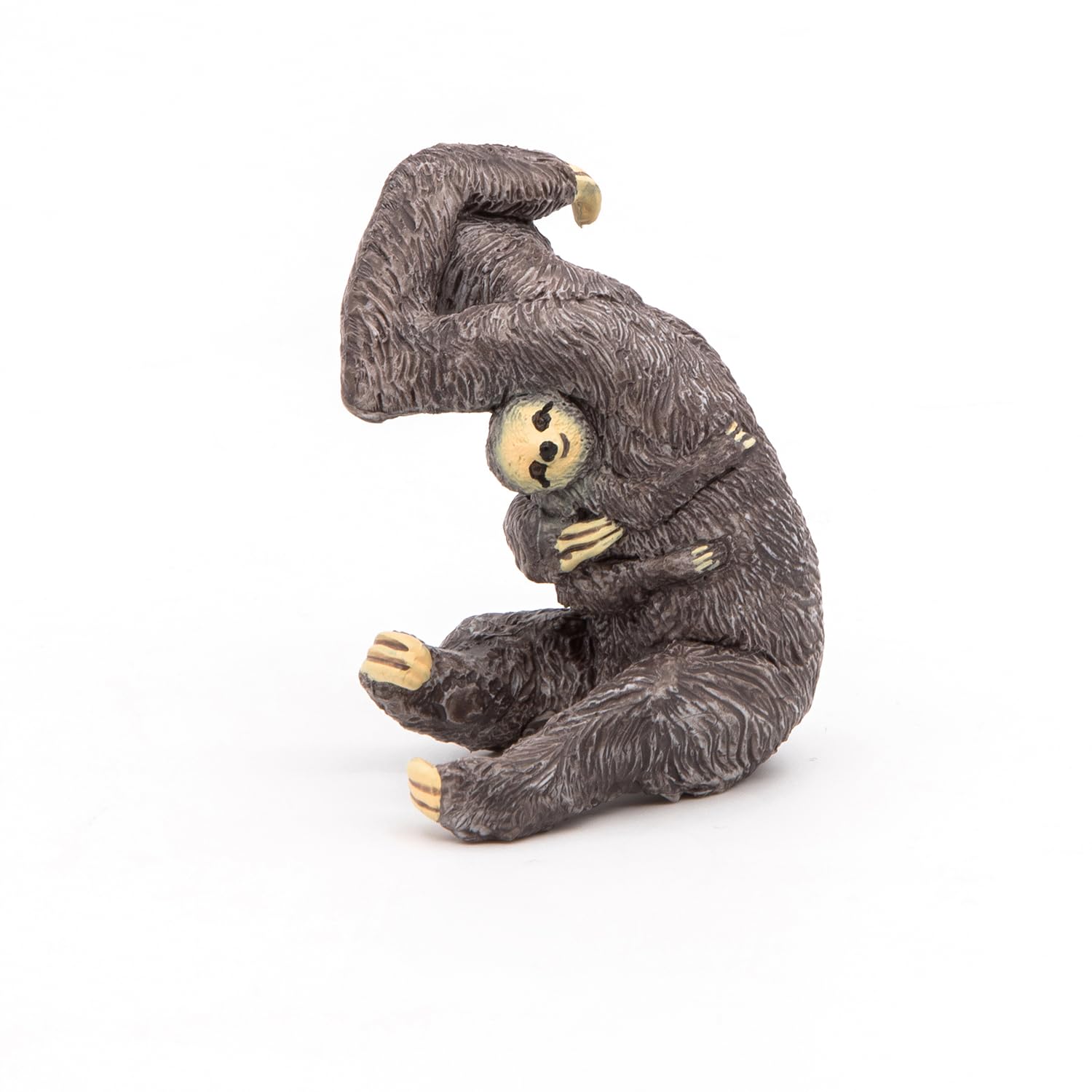 Papo Sloth Figure – Hand-Painted Plastic Animal Toy for Imaginative Play