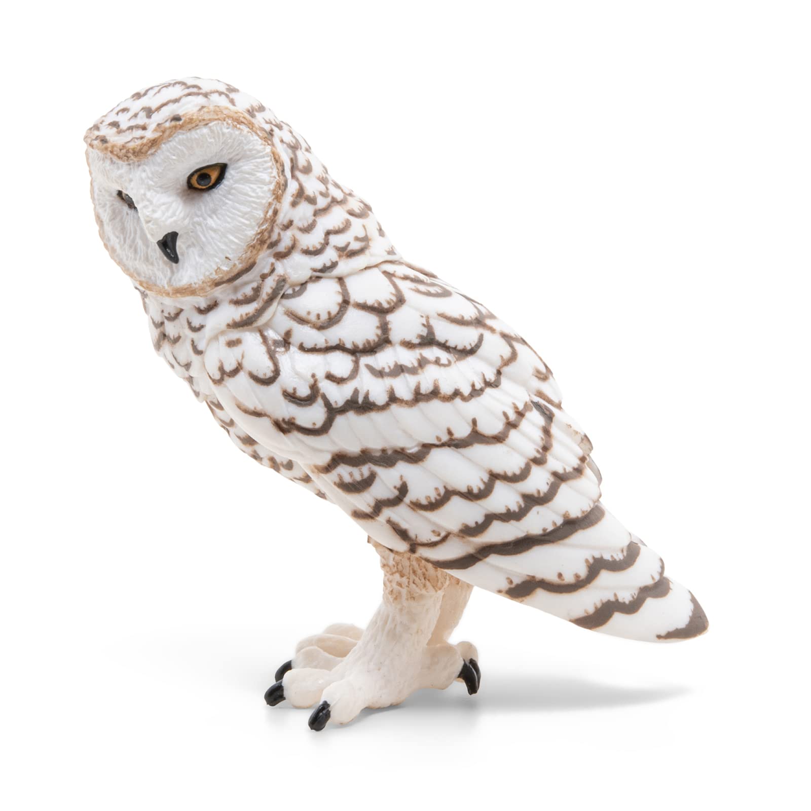 Papo Snowy Owl Figure - Realistic Plastic Collectible Toy for Ages 3 and Up