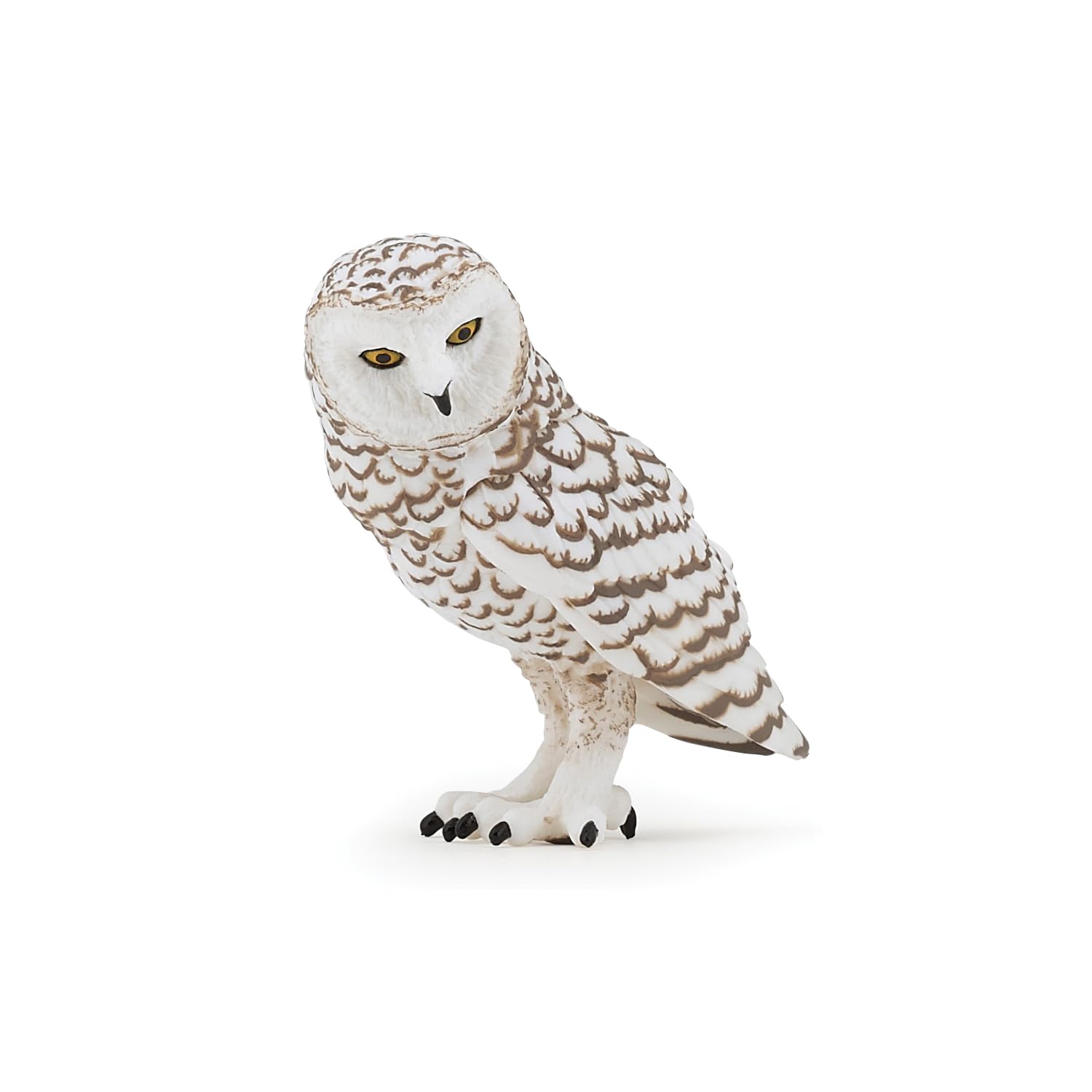 Papo Snowy Owl Figure - Realistic Plastic Collectible Toy for Ages 3 and Up