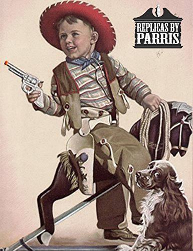 PARRIS CLASSIC QUALITY TOYS Texas Ranger Badge & Cap Gun Set with Holster