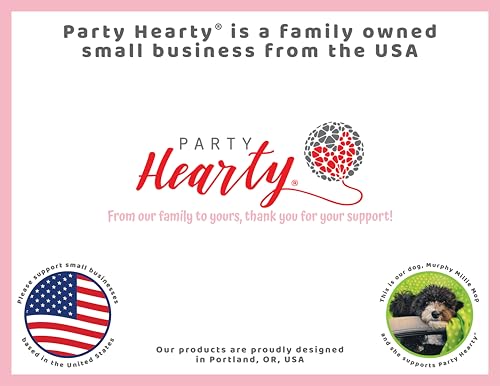 Party Hearty 50-Piece Pink Baby Shower Prediction & Advice Game Cards – Fun Activity for Girls