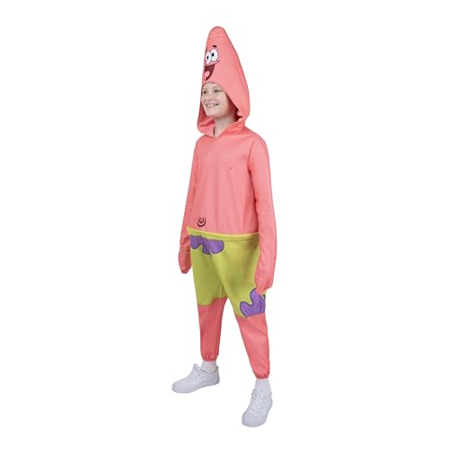 Patrick Star Onesie - Official SpongeBob SquarePants Youth Costume Jumpsuit