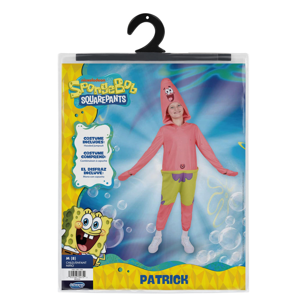 Patrick Star Onesie - Official SpongeBob SquarePants Youth Costume Jumpsuit