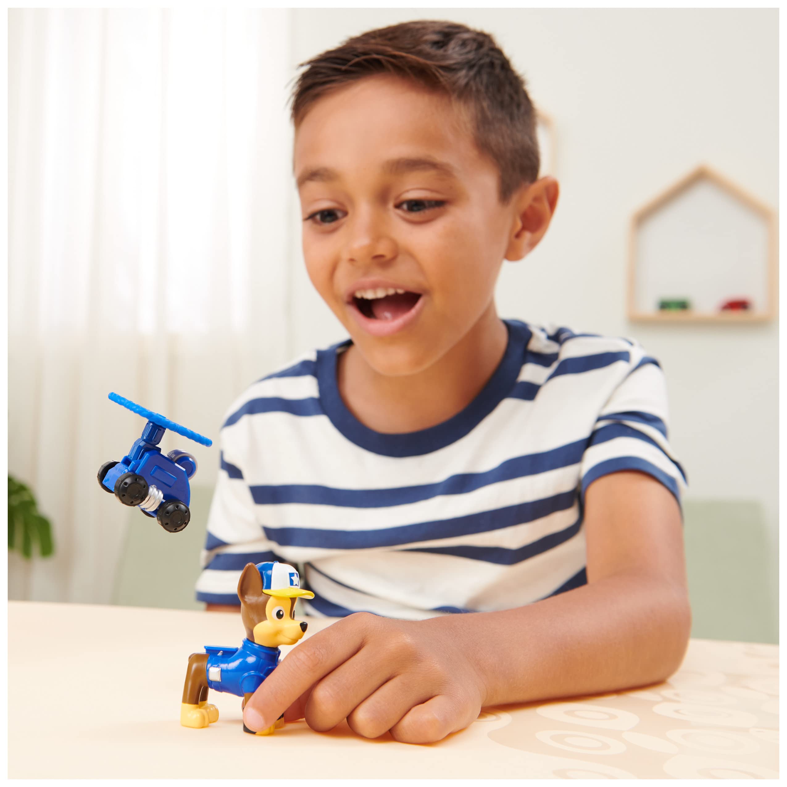 Paw Patrol Big Truck Pups Chase Action Figure with Rescue Drone and Command Pod