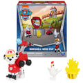 PAW Patrol Big Truck Pups Marshall Action Figure with Clip-On Drone & Command Pod, Ages 3+