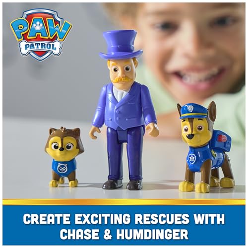 Paw Patrol Chase, Mayor Humdinger & Cat Chase 3-Figure Set for Ages 3+