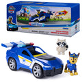PAW Patrol Chase Rescue Cruiser – Police Car with Pull-Back Action, 2 Figures, Ages 3+