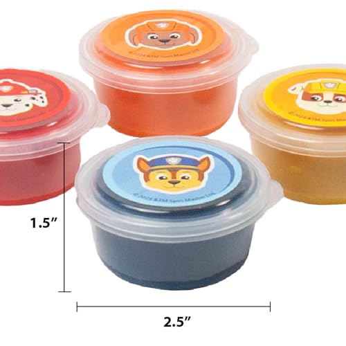 Paw Patrol Dough Party Pack – 25 Tubs of Colorful Sensory Play Dough for Kids Ages 3+