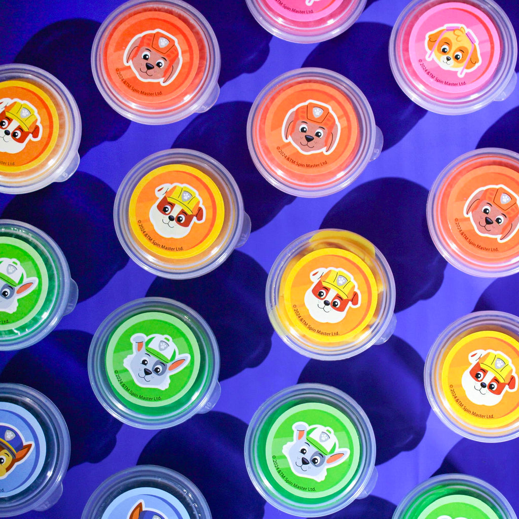 Paw Patrol Dough Party Pack – 25 Tubs of Colorful Sensory Play Dough for Kids Ages 3+
