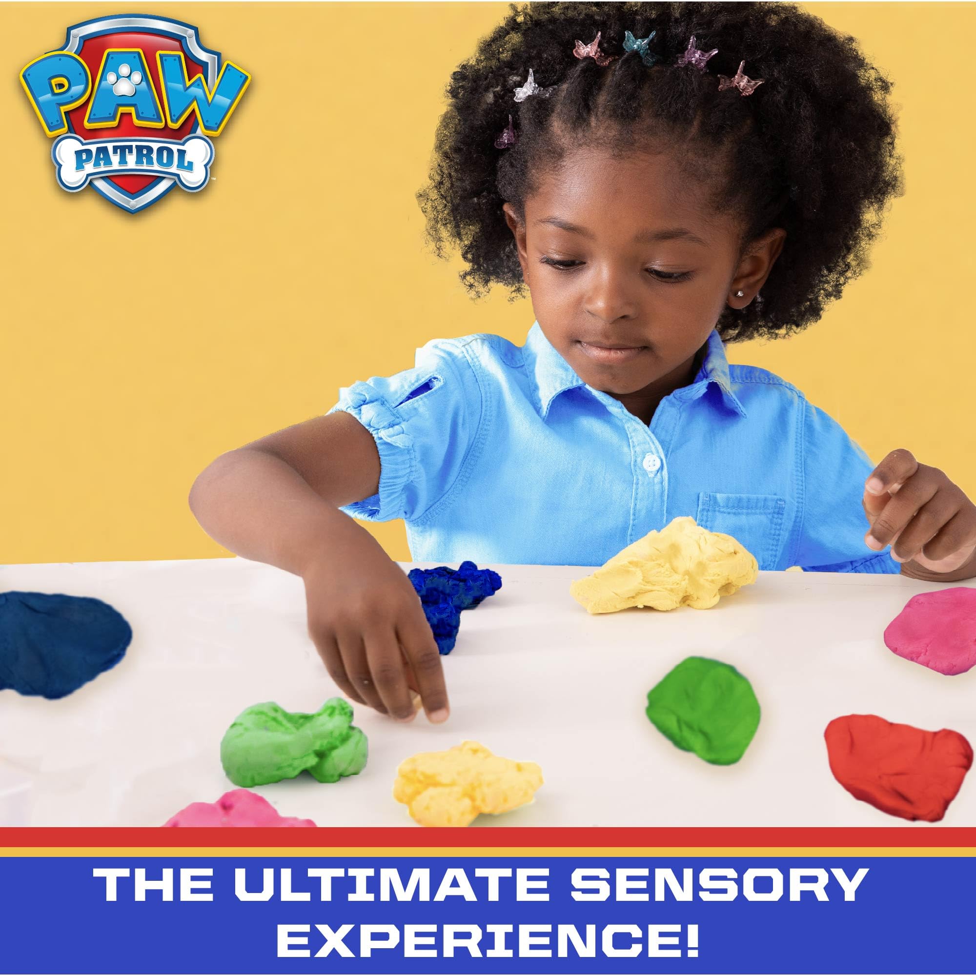 Paw Patrol Dough Party Pack – 25 Tubs of Colorful Sensory Play Dough for Kids Ages 3+