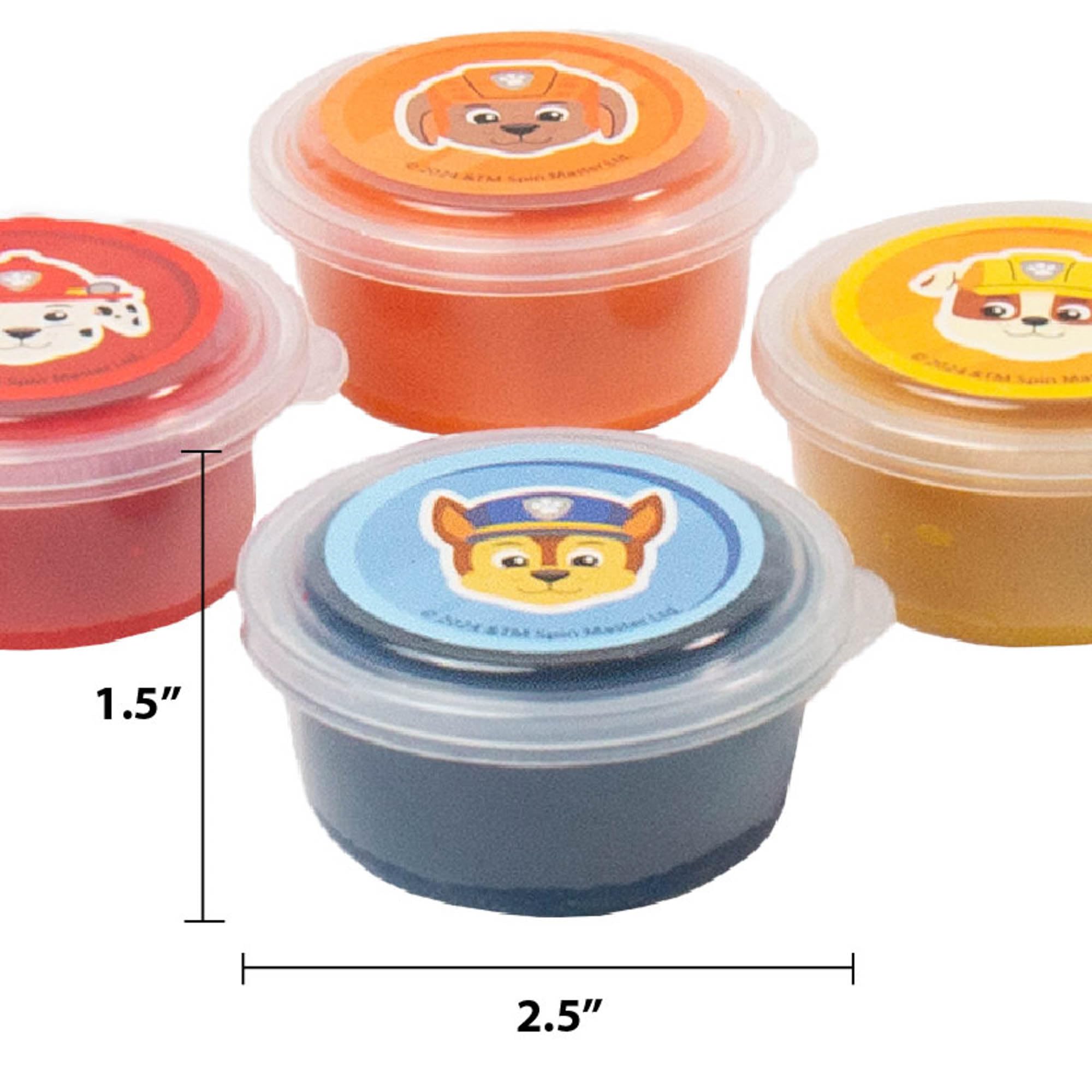 Paw Patrol Dough Party Pack – 25 Tubs of Colorful Sensory Play Dough for Kids Ages 3+