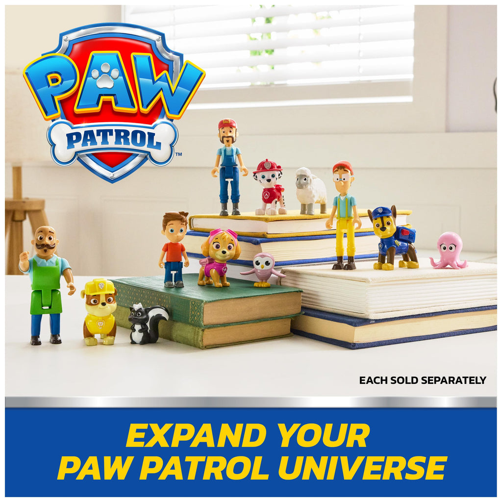 PAW Patrol Skye & Alex Porter Figure Pack with Lil Hootie - 3 Action Figures for Kids Ages 3+