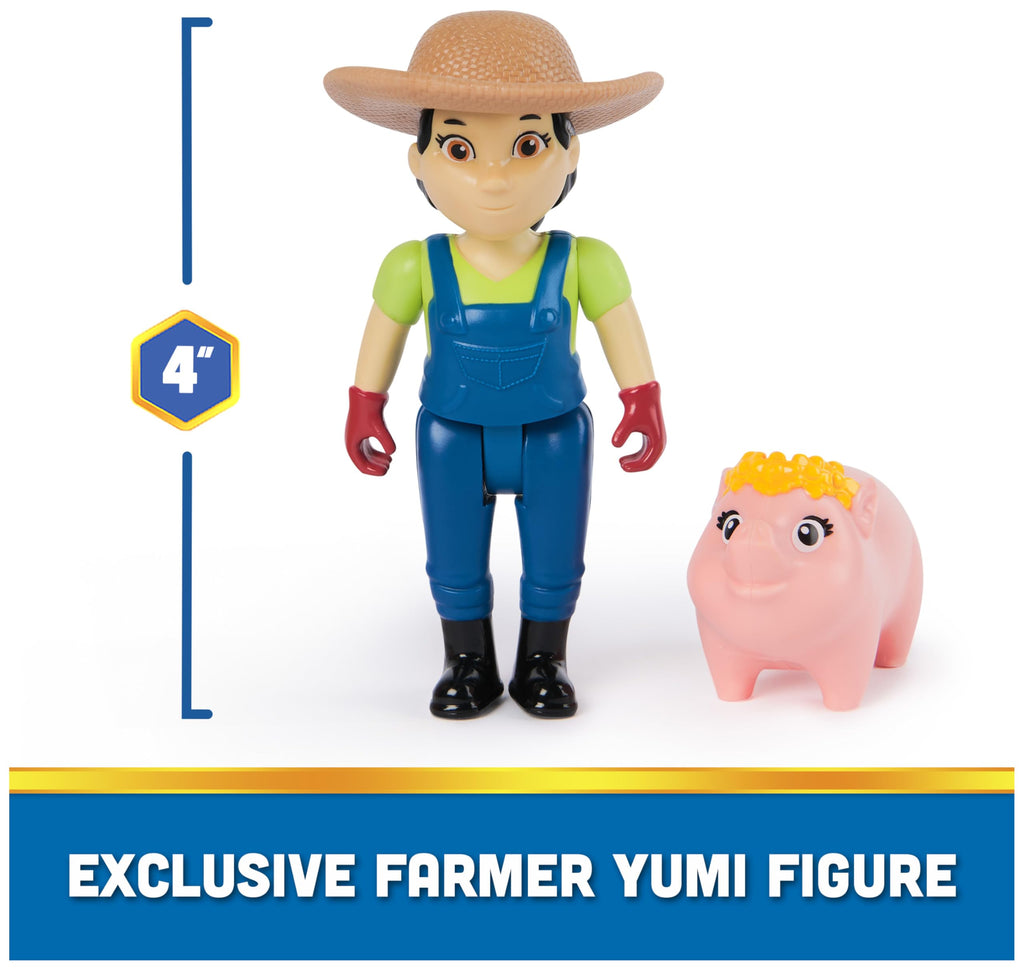 PAW Patrol Skye, Farmer Yumi & Piggie Action Figures – 3-Pack for Ages 3+