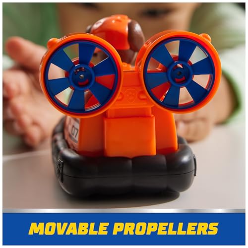 Paw Patrol Zuma's Hovercraft Toy Vehicle with Collectible Figure, Ages 3+