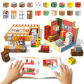 Payleeg Magnetic Cubes Building Blocks Set – 0.8 Inch Magnet Tiles for Kids Ages 4-8 8-12, STEM Sensory Travel Toy Gift for Boys Girls