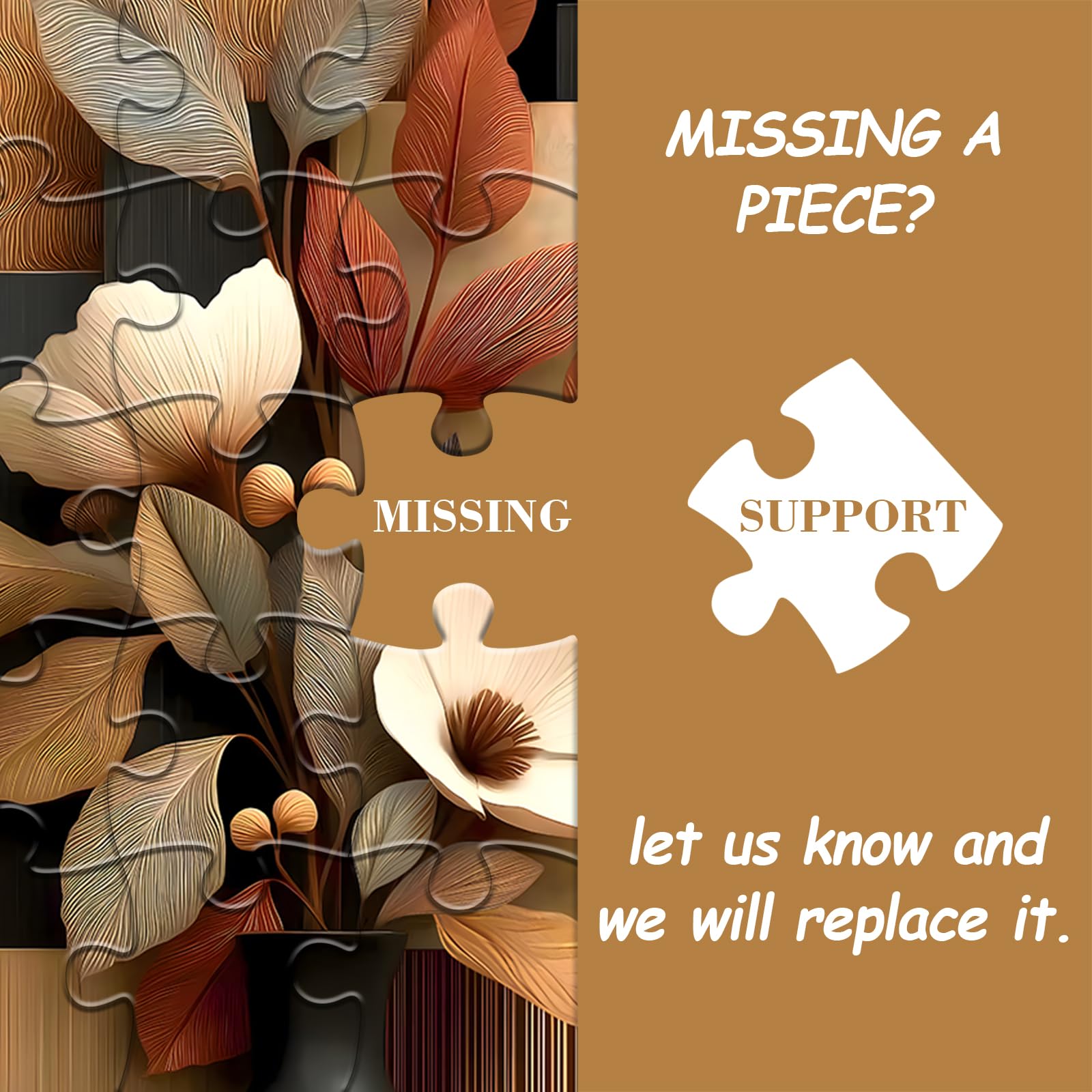 Pazzocenter 1000-Piece Flower Puzzle: Vase Floral Jigsaw for Adults – Beautiful Wall Decor