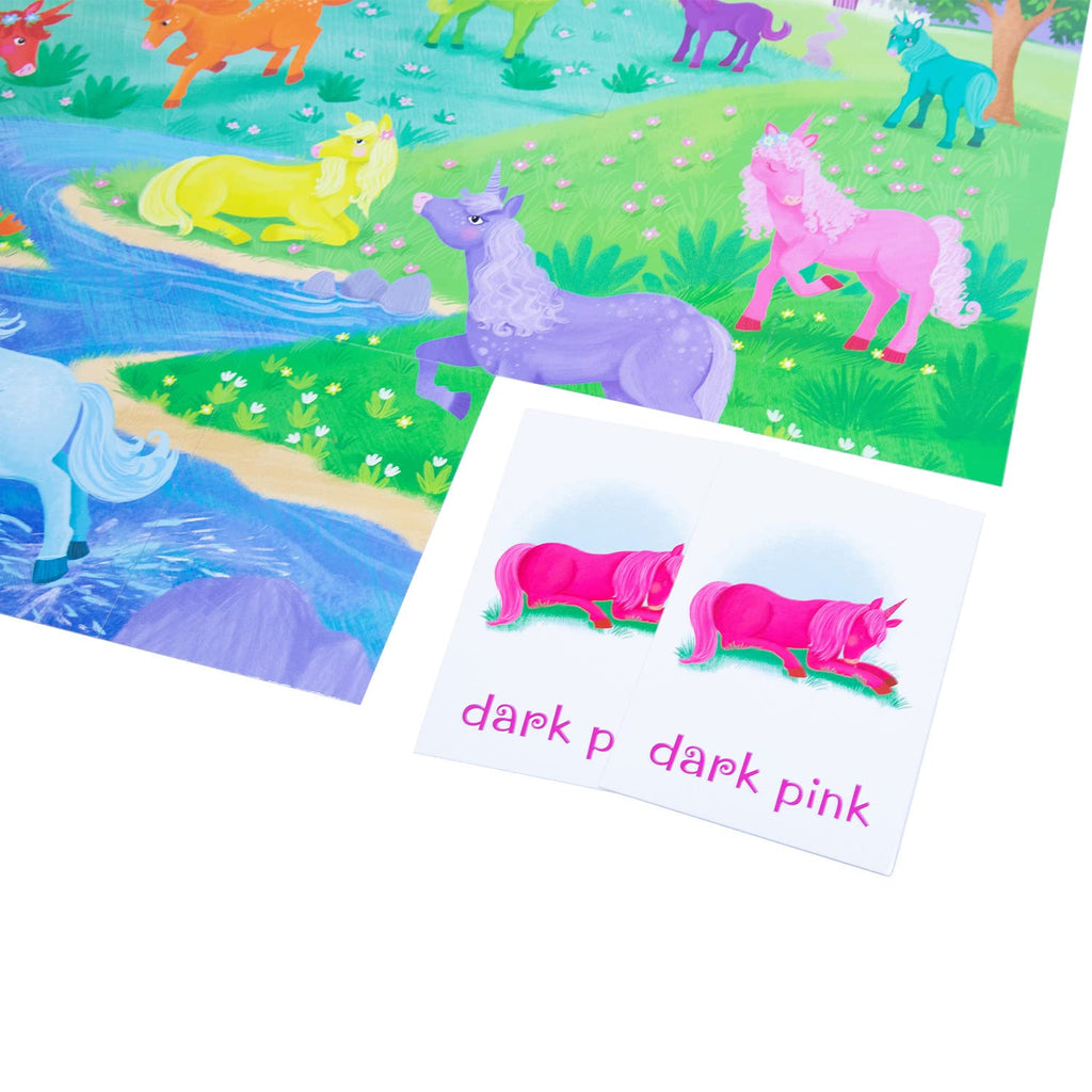 Peaceable Kingdom Unicorn Puzzle and Match Up Game – 3-in-1 Learning Fun for Toddlers