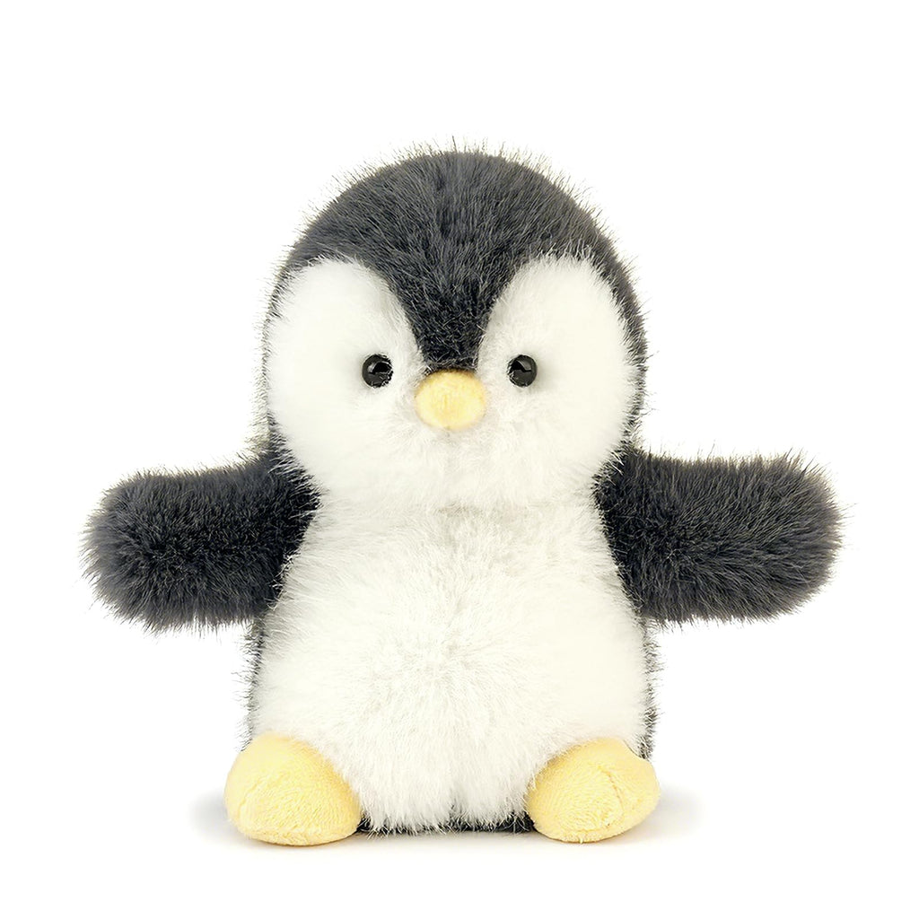 PEACH CAT Penguin Stuffed Animal – 5.9 Inch Weighted Plush Toy for Kids