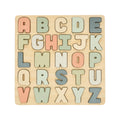 Pearhead Wooden Alphabet Puzzle – Educational ABC Learning Toy for Toddlers 1+