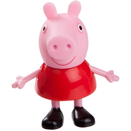 Peppa Pig Family 4-Figure Pack – Poseable 3-Inch Figures of Peppa, George, Mummy & Daddy
