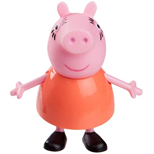 Peppa Pig Family 4-Figure Pack – Poseable 3-Inch Figures of Peppa, George, Mummy & Daddy