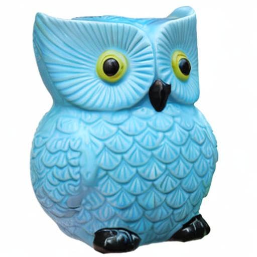 Personalized Ceramic Owl Piggy Bank – Handcrafted Money Saving Bank for Kids