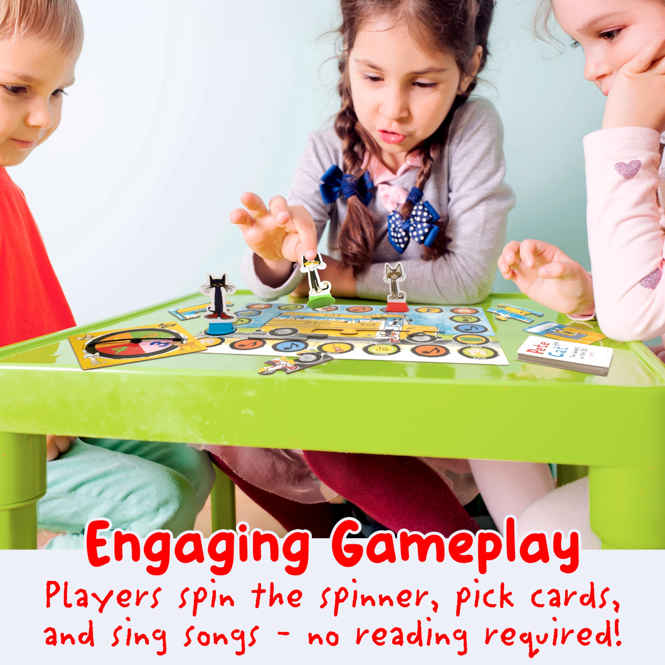 Pete the Cat Wheels on the Bus Cooperative Board Game for Kids Ages 3+ | Briarpatch