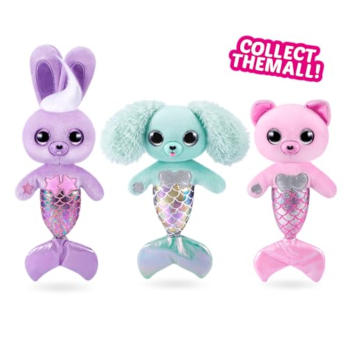 Pets Alive Furmaids by ZURU – Interactive Mermaid Plush with Lights, Sounds & 10+ Surprises (Pink Kitten)