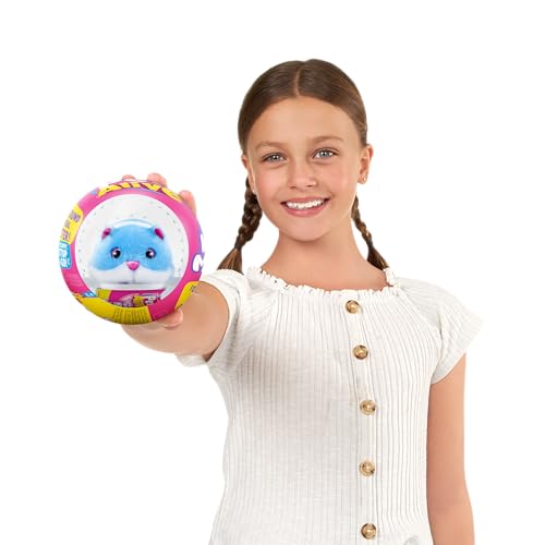 Pets Alive Hamstermania Blue Interactive Electronic Hamster with Ball – 20+ Realistic Sounds