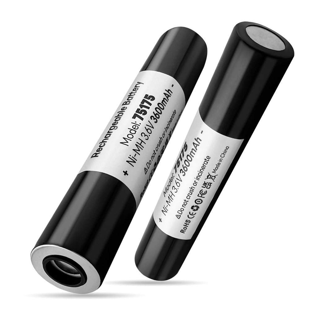 PFHL 75175 Rechargeable Battery 3.6V 3600mAh Ni-MH for Streamlight Stinger & Pelican M9 Flashlights (1 Pack)