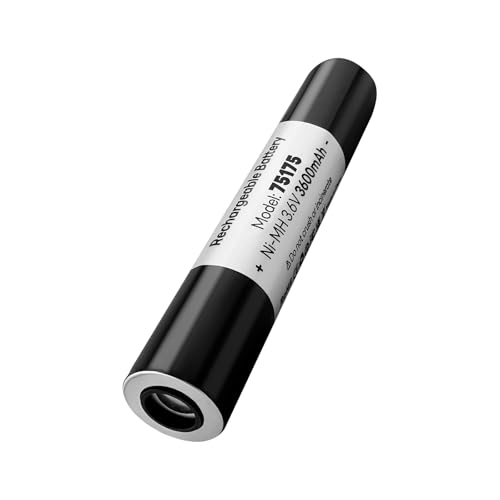 PFHL 75175 Rechargeable Battery 3.6V 3600mAh Ni-MH for Streamlight Stinger & Pelican M9 Flashlights (1 Pack)