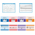 Piano Note Flashcards and Music Theory Poster Set - 54 Double-Sided Cards with Color-Coded Octaves for Beginners