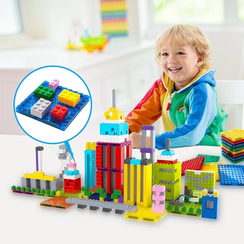 PicassoTiles 12-Piece Magnetic Building Brick Tile Add-On Set – Compatible STEM Construction Toy for Creative Learning