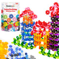 PicassoTiles PTF300 300-Piece Interlocking Disc Building Chips in 12 Colors – STEM Toy for Ages 3+