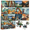 PICKFORU 1000 Piece Cat Puzzle: National Parks Series - Yellowstone Glacier