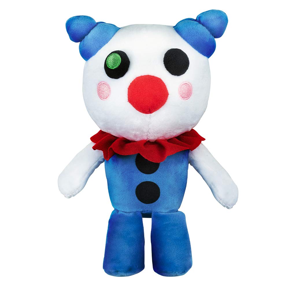 PIGGY Clowny Plush Toy – Series 1 Collectible Stuffed Animal with In-Game DLC Code