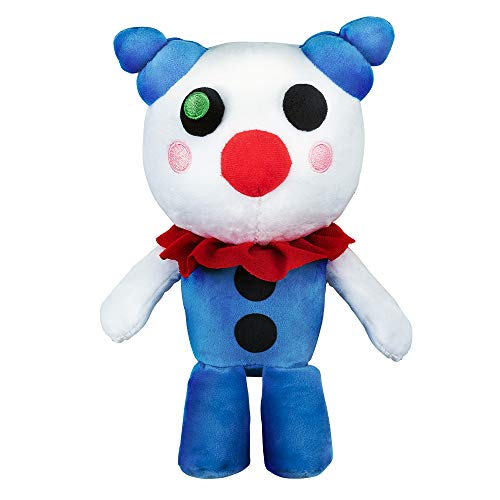 PIGGY Clowny Plush Toy – Series 1 Collectible Stuffed Animal with In-Game DLC Code