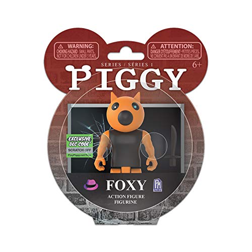 PIGGY Foxy Action Figure – Articulated Buildable Collectible Toy, Series 1