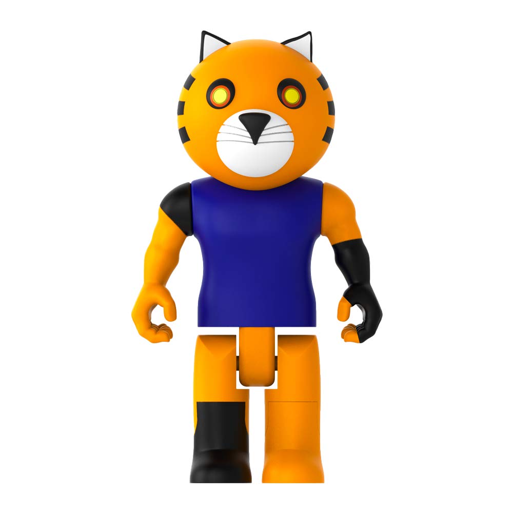 PIGGY Tigry Action Figure - Articulated Buildable Toy, Series 1 Collectible with DLC Code