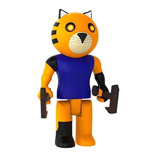 PIGGY Tigry Action Figure - Articulated Buildable Toy, Series 1 Collectible with DLC Code