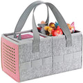 Pink Felt Storage Bag for Toniebox Starter Set – Portable Handbag for Tonies Figures and Accessories