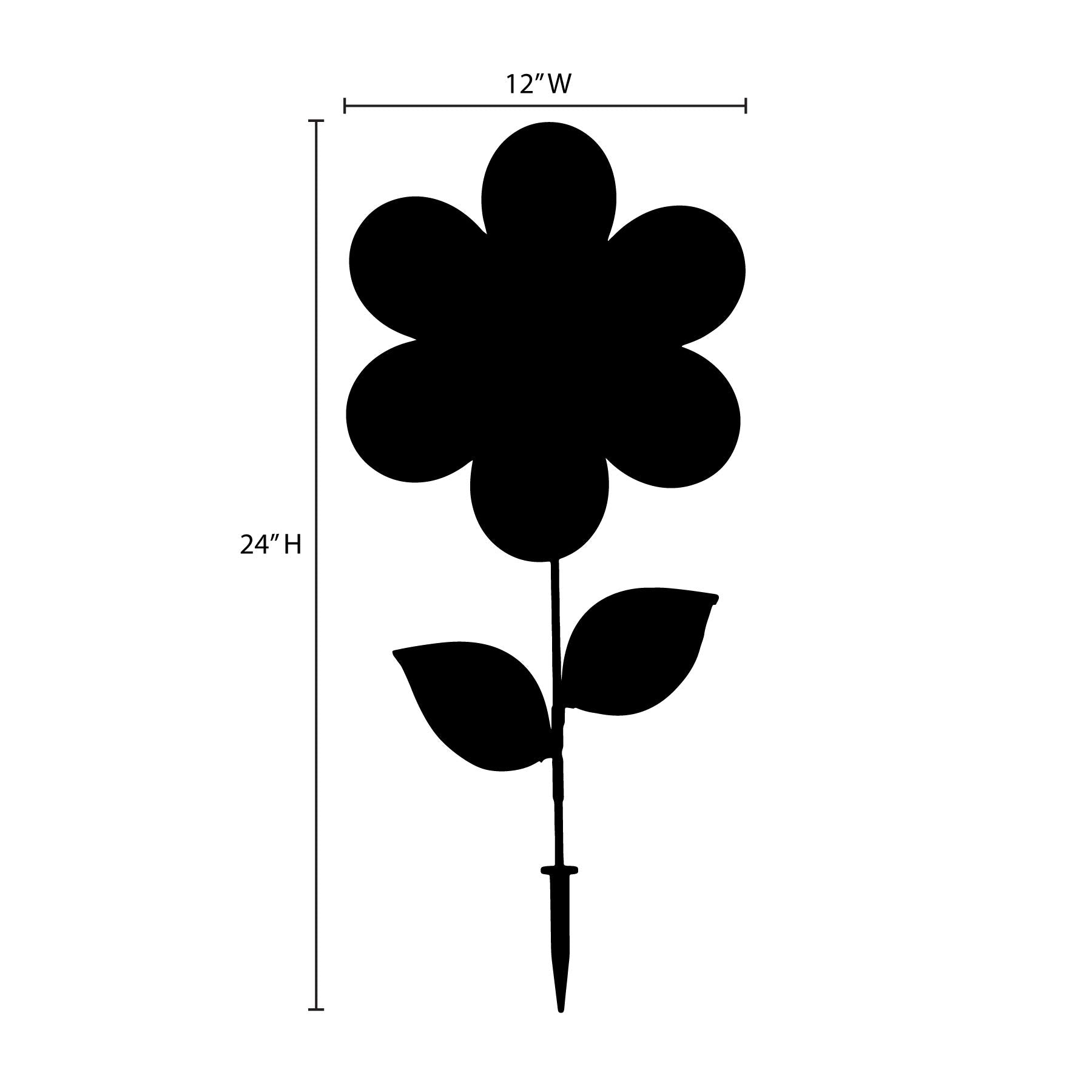 Pink Sunflower Wind Spinner – 12-Inch In the Breeze Garden Decor with Fiberglass Frame