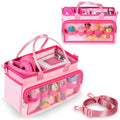 Pink Toniebox Carrying Case – Portable Organizer for Figures & Accessories