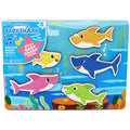 Pinkfong Baby Shark Musical Wooden Sound Puzzle – 5-Piece Toddler Toy, Ages 2+